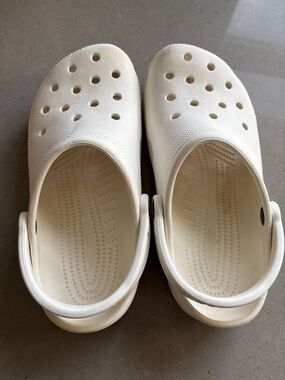 White Crocs